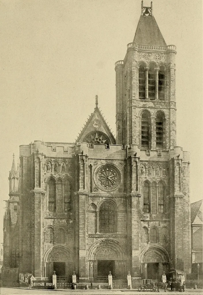 An illustration from Medieval architecture, its origins and development, with lists of monuments and bibliographies, 1909, leaf 180