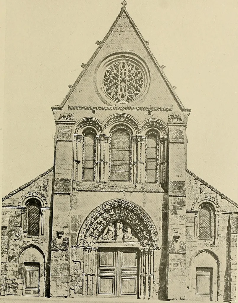 An illustration from Medieval architecture, its origins and development, with lists of monuments and bibliographies, 1909, leaf 188