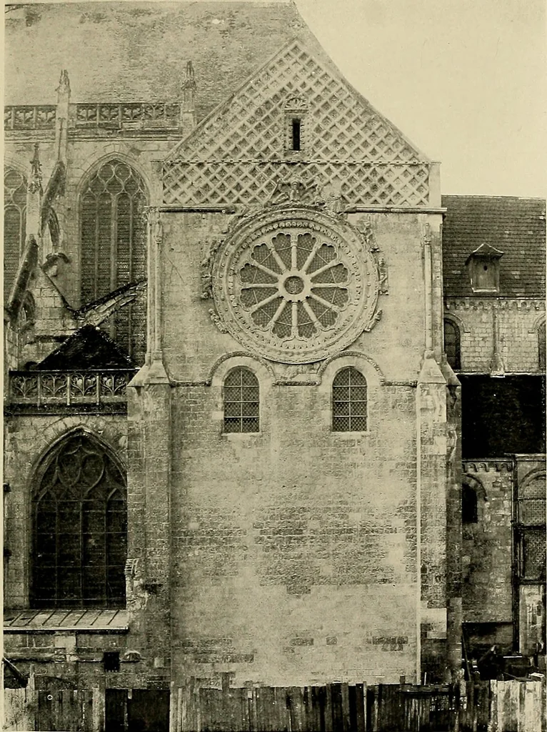 An illustration from Medieval architecture, its origins and development, with lists of monuments and bibliographies, 1909, leaf 240
