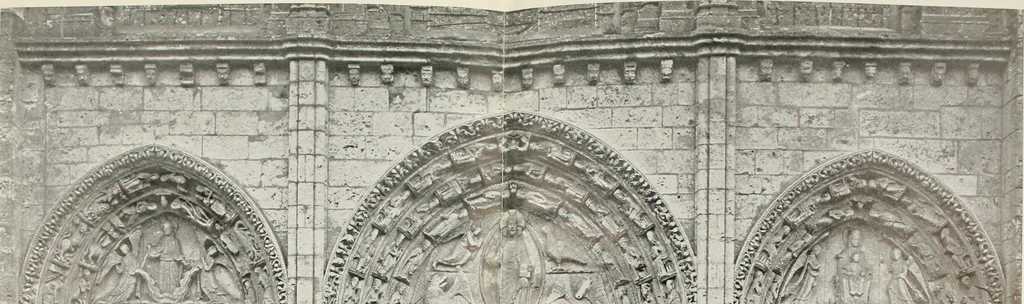 An illustration from Medieval architecture, its origins and development, with lists of monuments and bibliographies, 1909, leaf 249