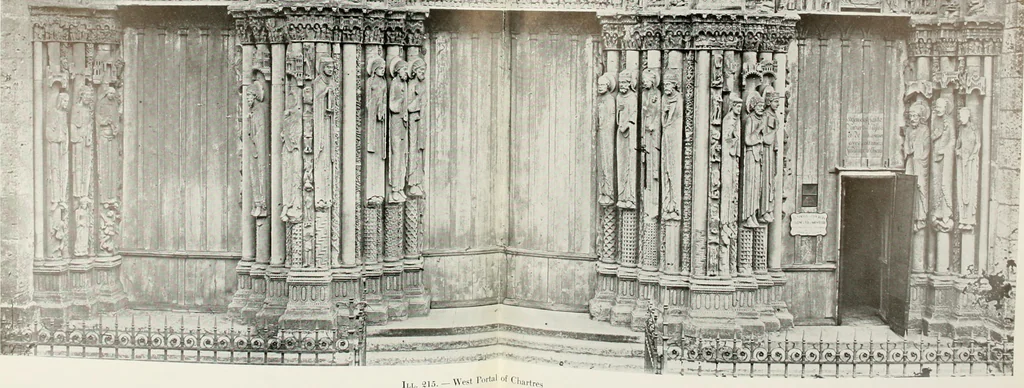 An illustration from Medieval architecture, its origins and development, with lists of monuments and bibliographies, 1909, leaf 249