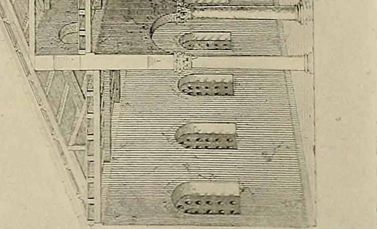 An illustration from Medieval architecture, its origins and development, with lists of monuments and bibliographies, 1909, leaf 160