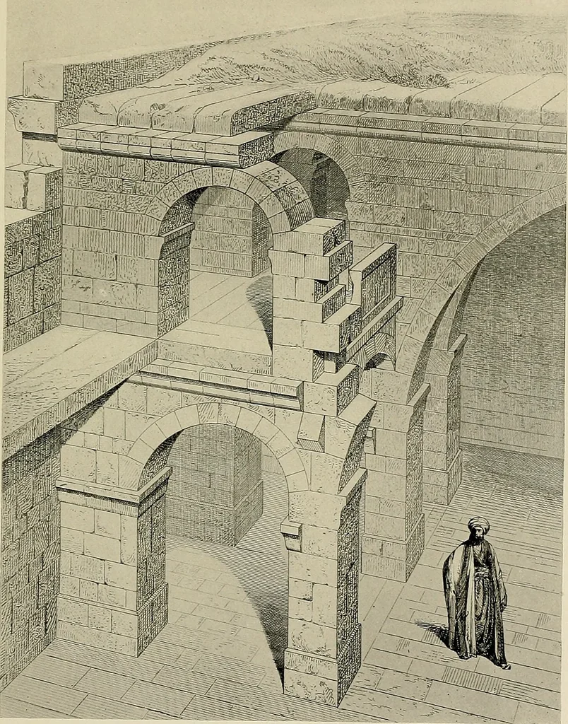 An illustration from Medieval architecture, its origins and development, with lists of monuments and bibliographies, 1909, leaf 186