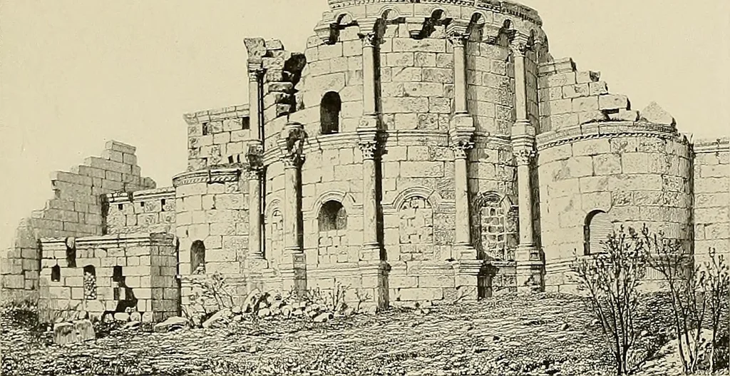 An illustration from Medieval architecture, its origins and development, with lists of monuments and bibliographies, 1909, leaf 198