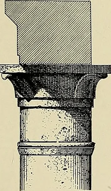 An illustration from Medieval architecture, its origins and development, with lists of monuments and bibliographies, 1909, leaf 202