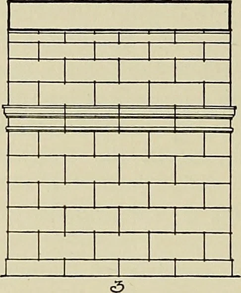 An illustration from Medieval architecture, its origins and development, with lists of monuments and bibliographies, 1909, leaf 49