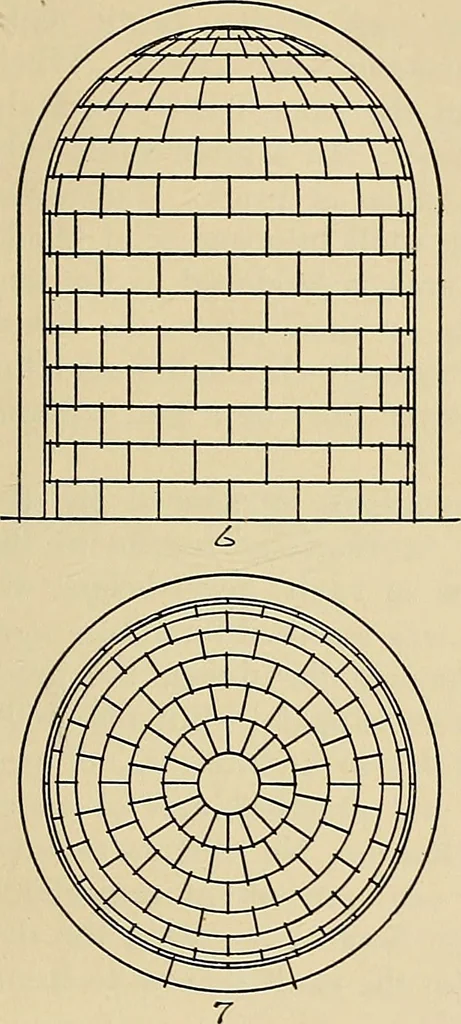 An illustration from Medieval architecture, its origins and development, with lists of monuments and bibliographies, 1909, leaf 58