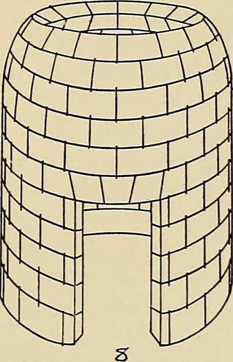 An illustration from Medieval architecture, its origins and development, with lists of monuments and bibliographies, 1909, leaf 58