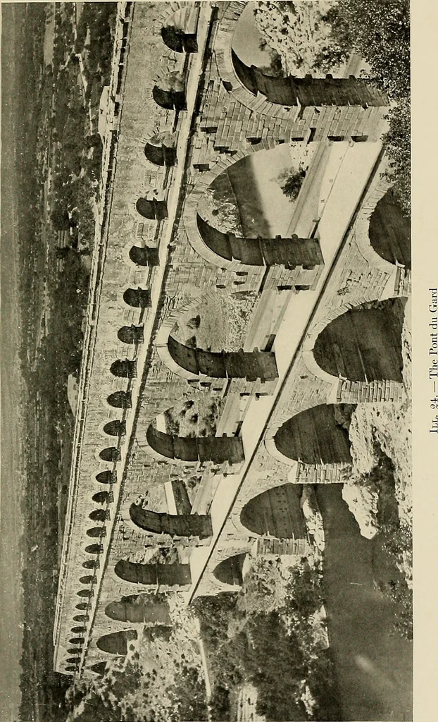 An illustration from Medieval architecture, its origins and development, with lists of monuments and bibliographies, 1909, leaf 92