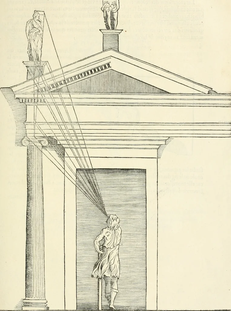 An illustration from Architecture, ou, Art de bien bastir, 1547, leaf 100