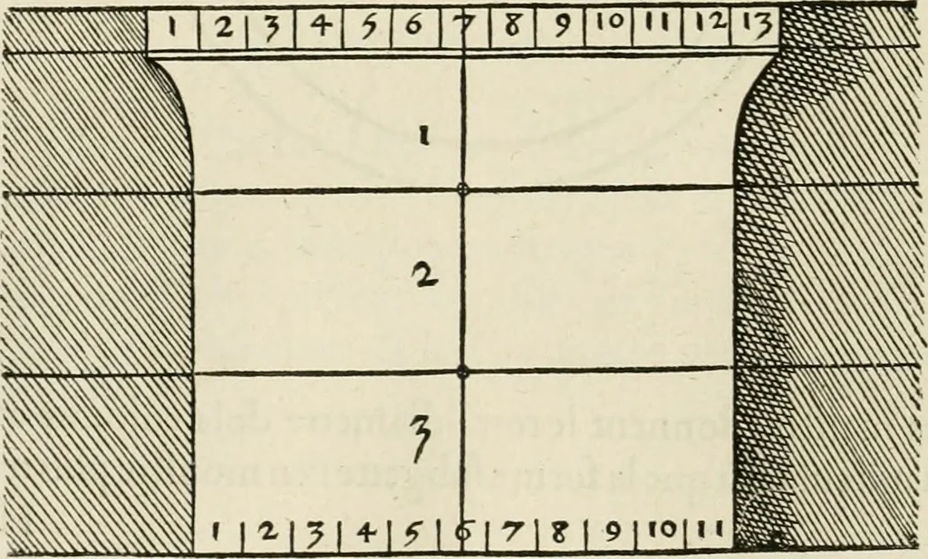 An illustration from Architecture, ou, Art de bien bastir, 1547, leaf 105