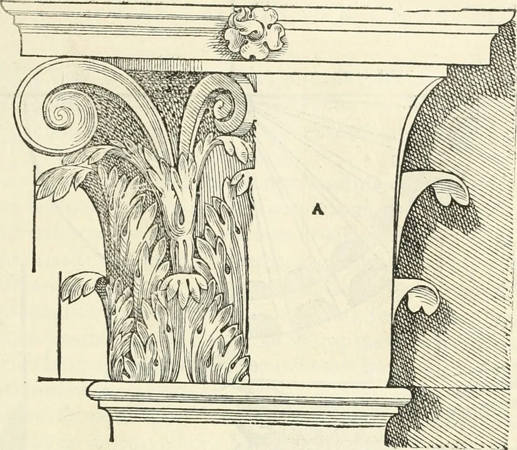 An illustration from Architecture, ou, Art de bien bastir, 1547, leaf 118
