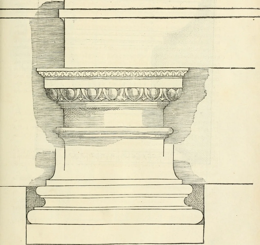 An illustration from Architecture, ou, Art de bien bastir, 1547, leaf 124