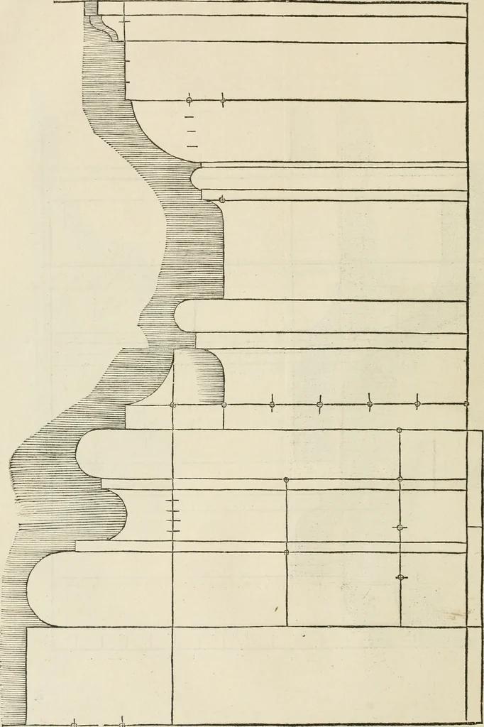 An illustration from Architecture, ou, Art de bien bastir, 1547, leaf 127