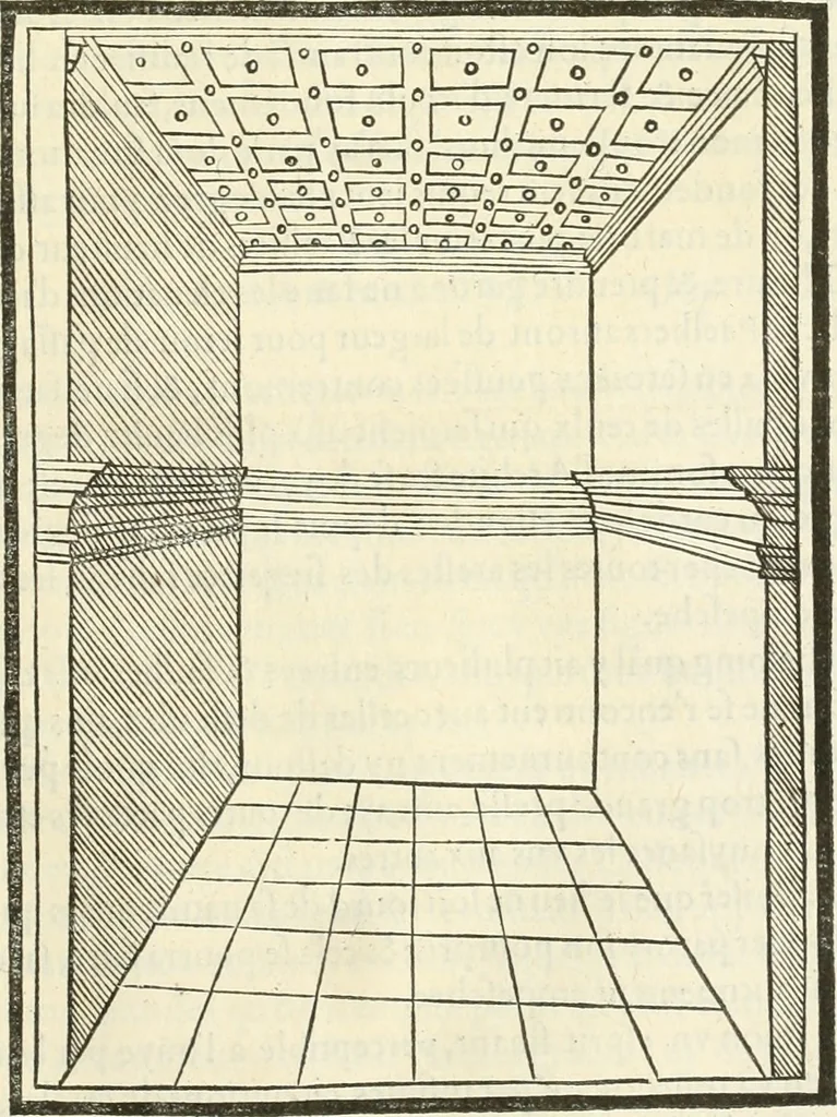An illustration from Architecture, ou, Art de bien bastir, 1547, leaf 156