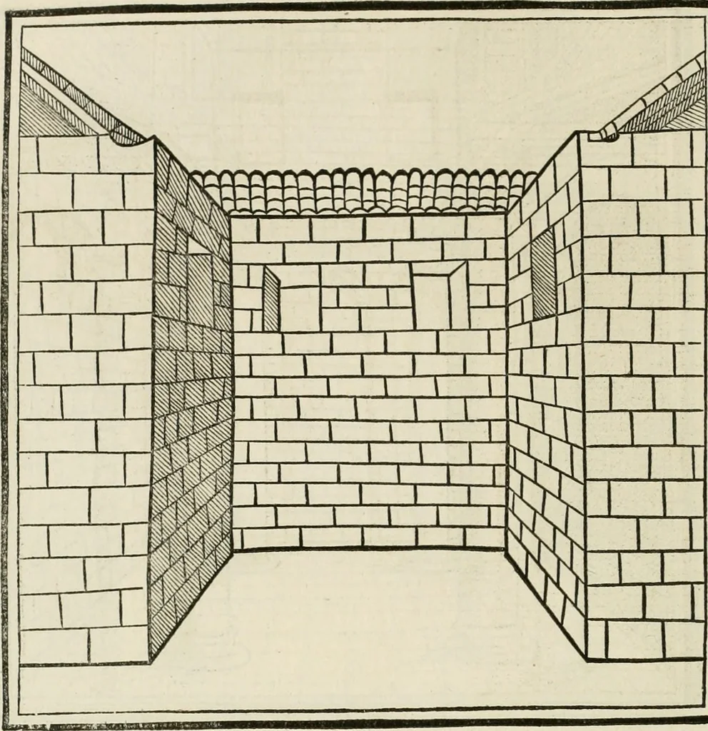 An illustration from Architecture, ou, Art de bien bastir, 1547, leaf 199