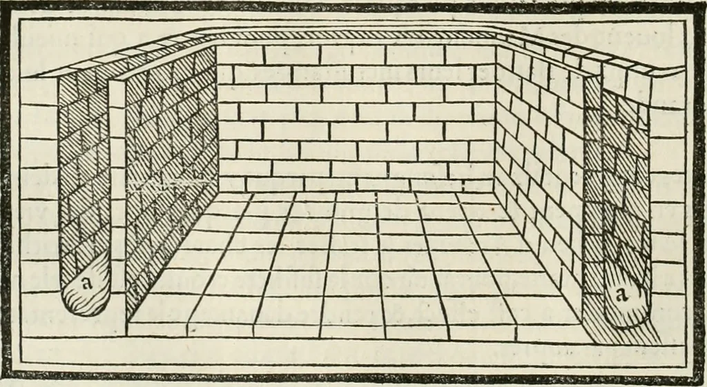An illustration from Architecture, ou, Art de bien bastir, 1547, leaf 225