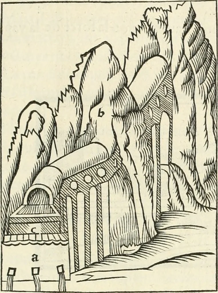 An illustration from Architecture, ou, Art de bien bastir, 1547, leaf 254