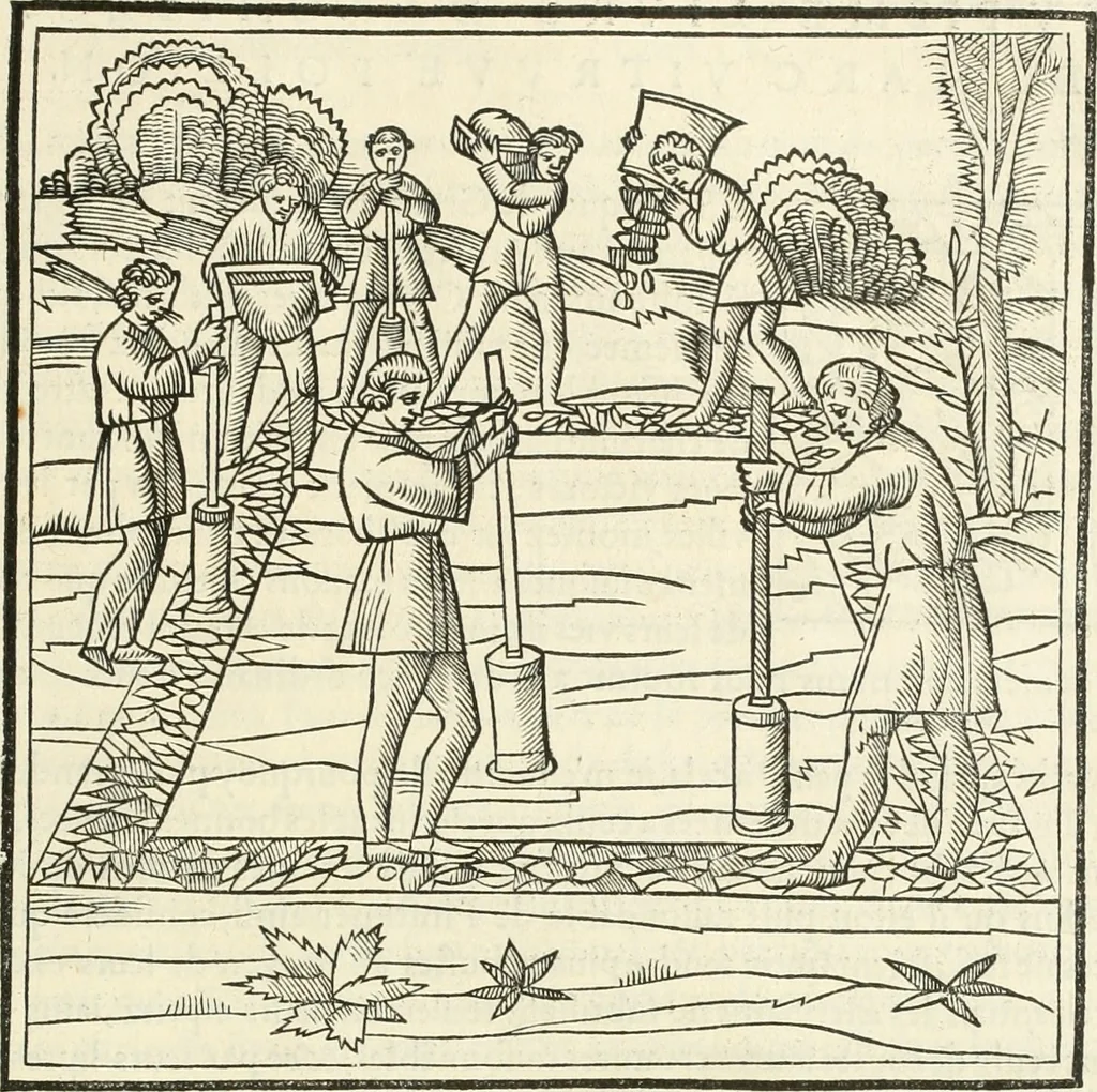 An illustration from Architecture, ou, Art de bien bastir, 1547, leaf 258