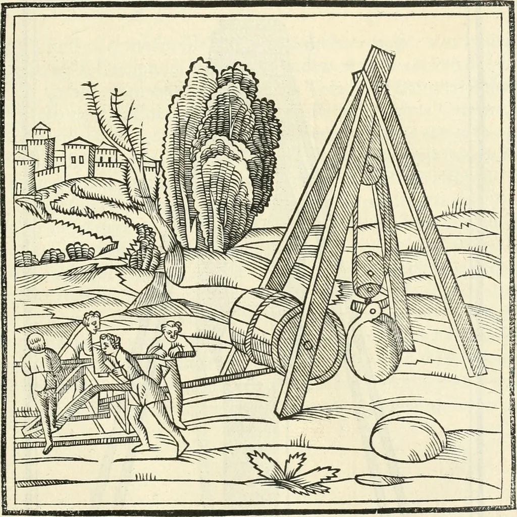 An illustration from Architecture, ou, Art de bien bastir, 1547, leaf 290