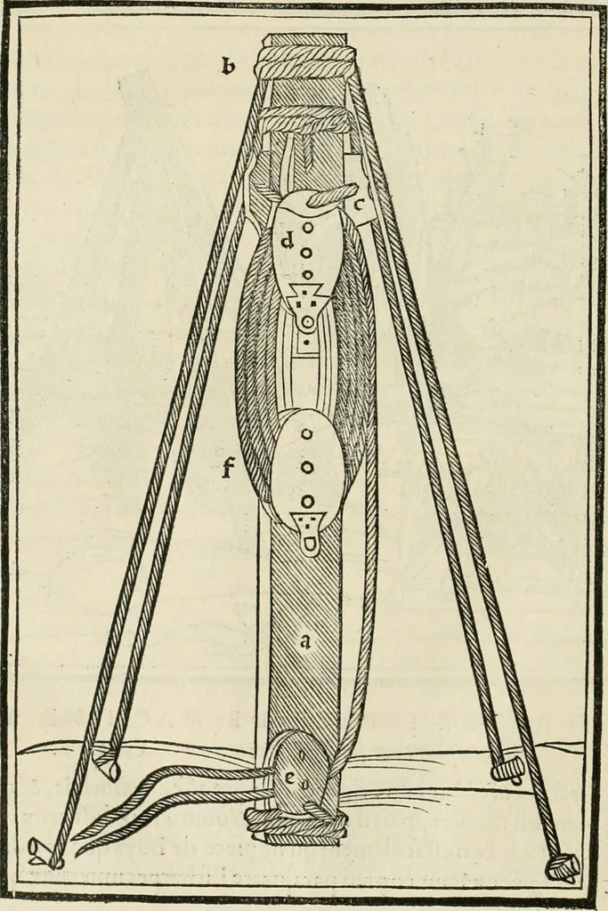 An illustration from Architecture, ou, Art de bien bastir, 1547, leaf 291