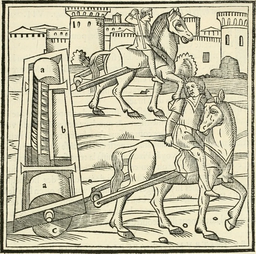 An illustration from Architecture, ou, Art de bien bastir, 1547, leaf 294