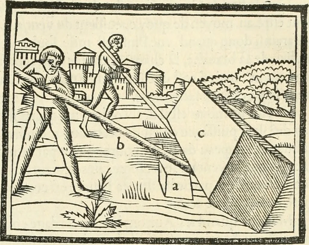 An illustration from Architecture, ou, Art de bien bastir, 1547, leaf 296