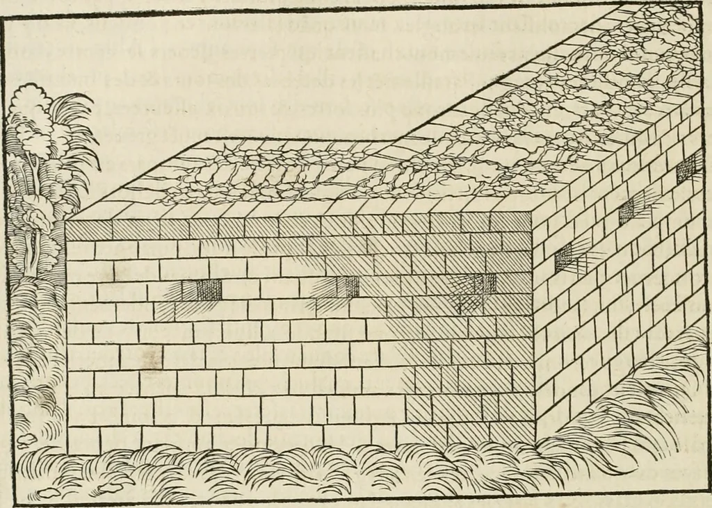 An illustration from Architecture, ou, Art de bien bastir, 1547, leaf 33