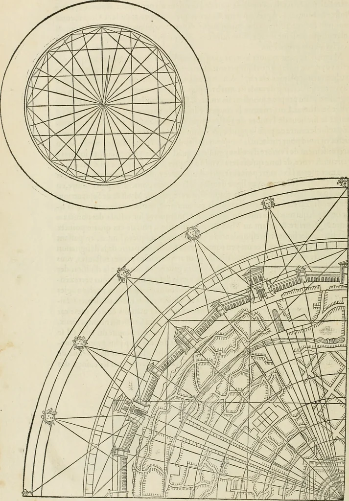 An illustration from Architecture, ou, Art de bien bastir, 1547, leaf 39