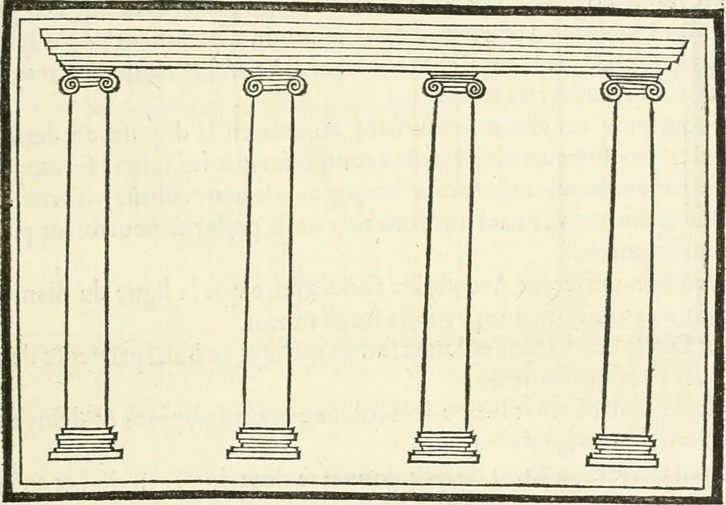 An illustration from Architecture, ou, Art de bien bastir, 1547, leaf 80