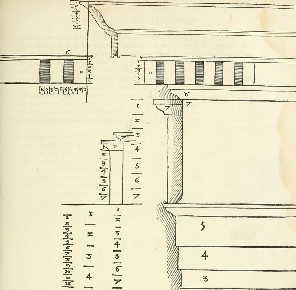 An illustration from Architecture, ou, Art de bien bastir, 1547, leaf 96