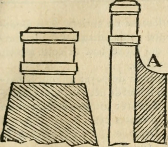 An illustration from Architecture pratique : qui comprend la construction générale et particuliere des bâtimens, le détail, les toisé et devis de chaque partie ... : avec une explication et une conférence de trente-six articles de la coutume de Paris, sur le titre des servitudes & rapports qui concernent les bâtimens, & de l'ordonnance de 1673, 1780, leaf 192
