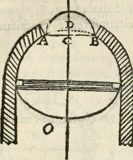 An illustration from Architecture pratique : qui comprend la construction générale et particuliere des bâtimens, le détail, les toisé et devis de chaque partie ... : avec une explication et une conférence de trente-six articles de la coutume de Paris, sur le titre des servitudes & rapports qui concernent les bâtimens, & de l'ordonnance de 1673, 1780, leaf 239