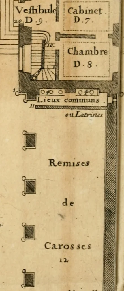 An illustration from Cours d'architecture qui comprend les ordres de Vignole : avec des commentaires, les figures & descriptions de ses plus beaux bâtimens, & de ceux de Michel-Ange : plusieurs nouveaux desseins, ornemens & préceptes concernant la distribution, la décoration ... & tout ce qui regarde l'art de bâtir : avec une ample explication par ordre alphabetique de tous les termes, 1693, leaf 283