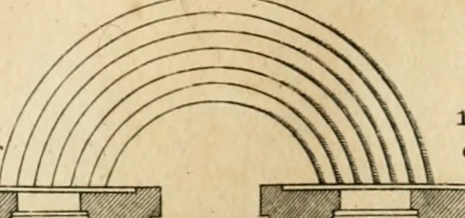 An illustration from Cours d'architecture qui comprend les ordres de Vignole : avec des commentaires, les figures & descriptions de ses plus beaux bâtimens, & de ceux de Michel-Ange : plusieurs nouveaux desseins, ornemens & préceptes concernant la distribution, la décoration ... & tout ce qui regarde l'art de bâtir : avec une ample explication par ordre alphabetique de tous les termes, 1693, leaf 313