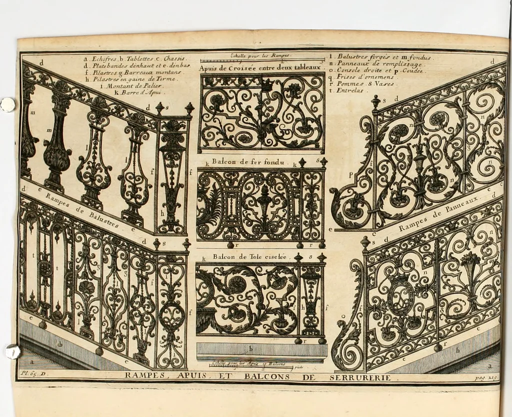 An illustration from Cours d'architecture qui comprend les ordres de Vignole : avec des commentaires, les figures & descriptions de ses plus beaux bâtimens, & de ceux de Michel-Ange : plusieurs nouveaux desseins, ornemens & préceptes concernant la distribution, la décoration ... & tout ce qui regarde l'art de bâtir : avec une ample explication par ordre alphabetique de tous les termes, 1693, leaf 344