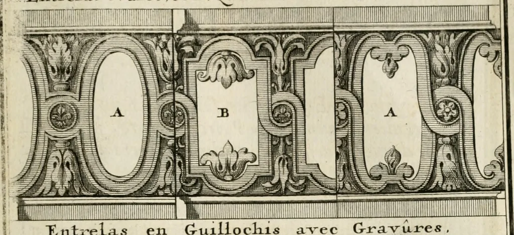 An illustration from Cours d'architecture qui comprend les ordres de Vignole : avec des commentaires, les figures & descriptions de ses plus beaux bâtimens, & de ceux de Michel-Ange : plusieurs nouveaux desseins, ornemens & préceptes concernant la distribution, la décoration ... & tout ce qui regarde l'art de bâtir : avec une ample explication par ordre alphabetique de tous les termes, 1693, leaf 474