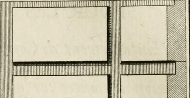 An illustration from Cours d'architecture qui comprend les ordres de Vignole : avec des commentaires, les figures & descriptions de ses plus beaux bâtimens, & de ceux de Michel-Ange : plusieurs nouveaux desseins, ornemens & préceptes concernant la distribution, la décoration ... & tout ce qui regarde l'art de bâtir : avec une ample explication par ordre alphabetique de tous les termes, 1693, leaf 476