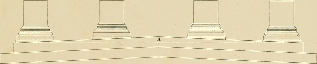 An illustration from The civil architecture of Vitruvius : comprising those books of the author which relate to the public and private edifices of the ancients, 1812, leaf 148