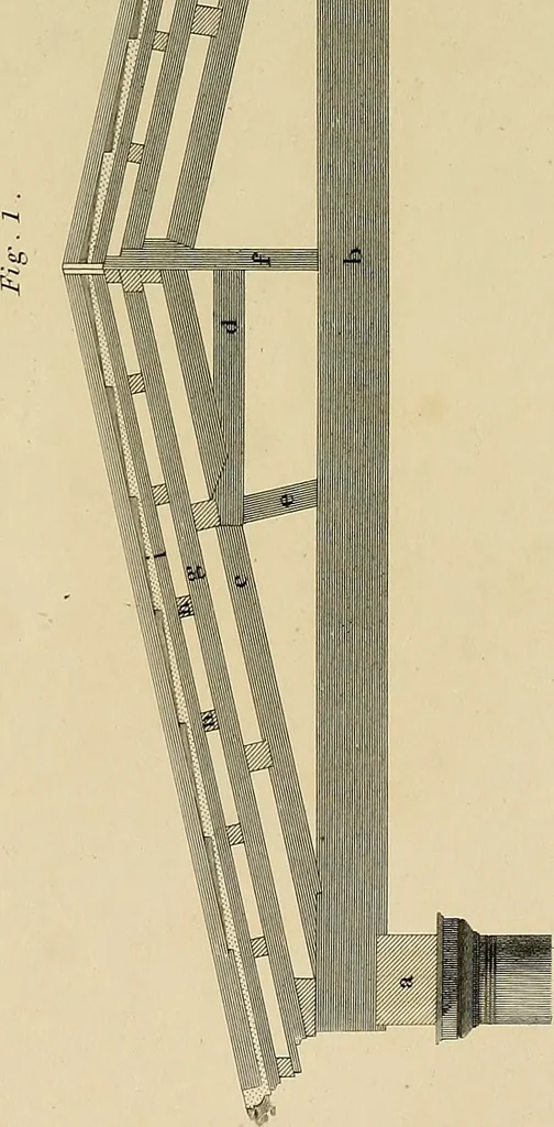 An illustration from The civil architecture of Vitruvius : comprising those books of the author which relate to the public and private edifices of the ancients, 1812, leaf 238