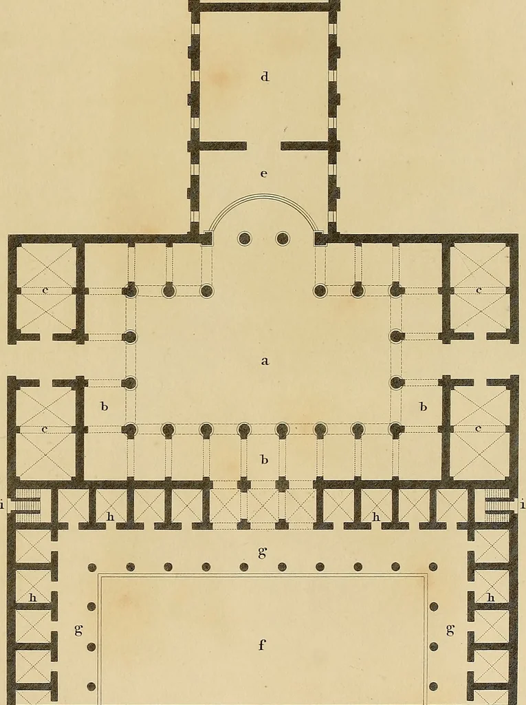 An illustration from The civil architecture of Vitruvius : comprising those books of the author which relate to the public and private edifices of the ancients, 1812, leaf 338