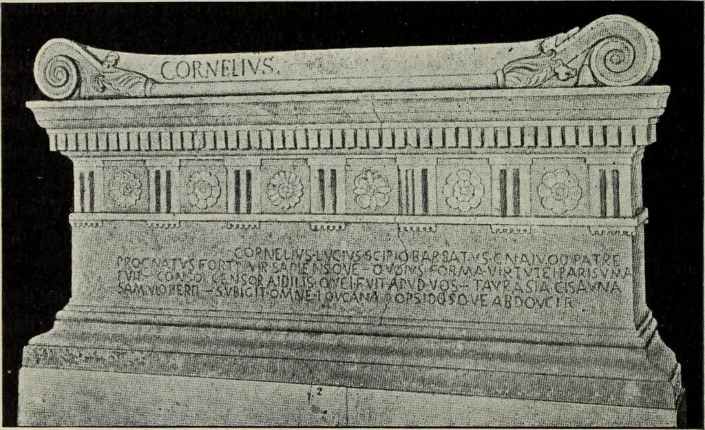 An illustration from Architectur und Ornamentik der antiken Sarkophage, 1902, leaf 59