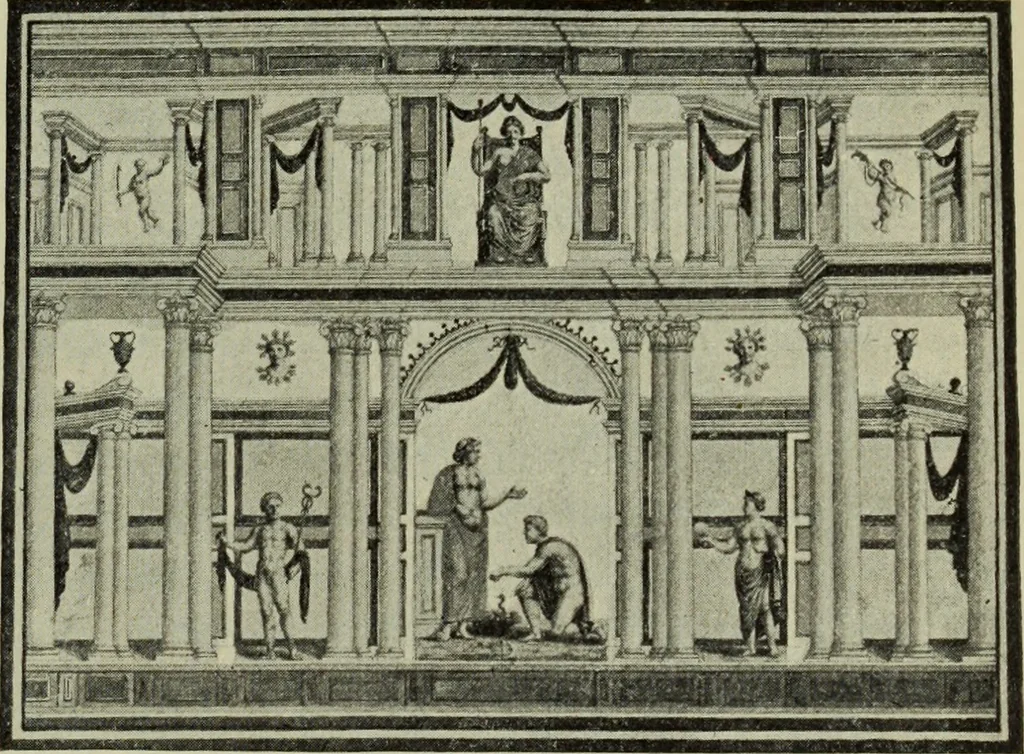 An illustration from Architectur und Ornamentik der antiken Sarkophage, 1902, leaf 68