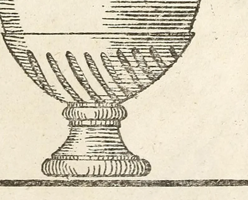 An illustration from Architektonisch-mythologische Kunst-Sammlung : ein Modell und Taschenbuch für Stein- und Bildhauer, Töpfer Gürttler und Eisengiesser, so wie auch für Tüncher und Stukaturer, 1829, leaf 125