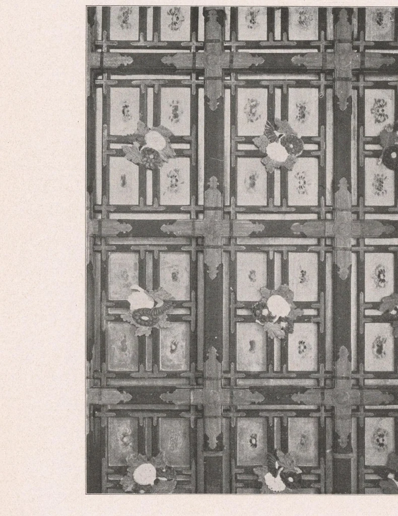 An illustration from Die Architektur der Kultbauten Japans, 1907, leaf 70