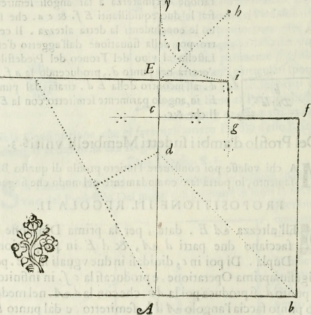 An illustration from Architettura ciuile demostratiuamente proportionata et accresciuta di nuoue regole : con l'vso delle quali si facilita l'inuentione d'ogni douuta proportione nelli cinque ordini, e col ritrouamento d'vn nuouo strumento angolare, si da il modo à gl'operarij medesimi di pratticamente stabilire le sacome in ogni loro necessario contorno, 1661, leaf 117