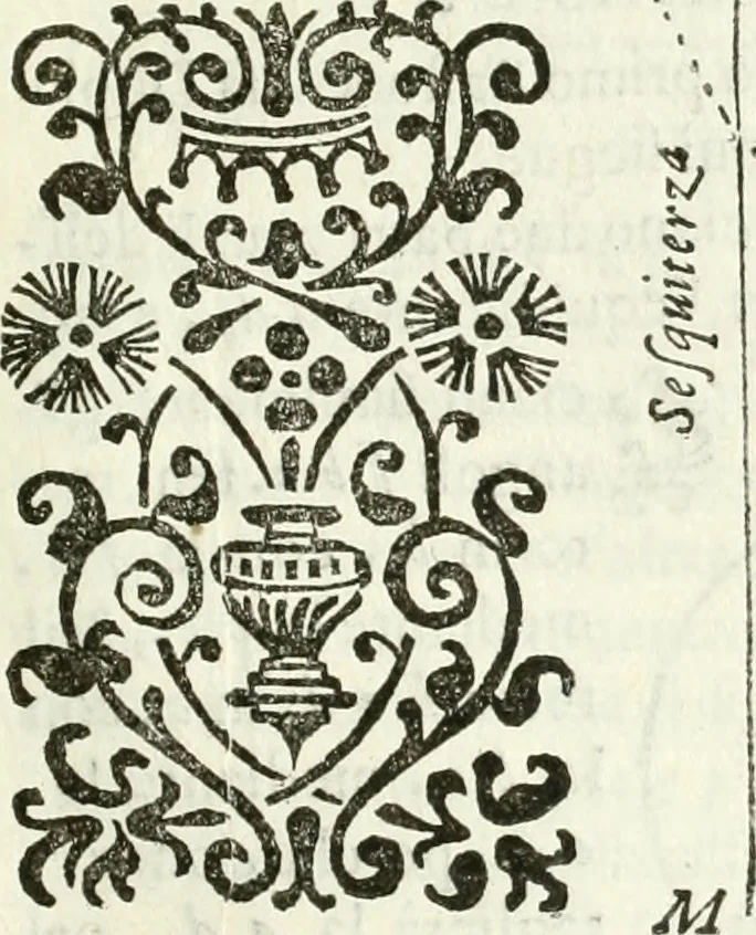 An illustration from Architettura ciuile demostratiuamente proportionata et accresciuta di nuoue regole : con l'vso delle quali si facilita l'inuentione d'ogni douuta proportione nelli cinque ordini, e col ritrouamento d'vn nuouo strumento angolare, si da il modo à gl'operarij medesimi di pratticamente stabilire le sacome in ogni loro necessario contorno, 1661, leaf 198