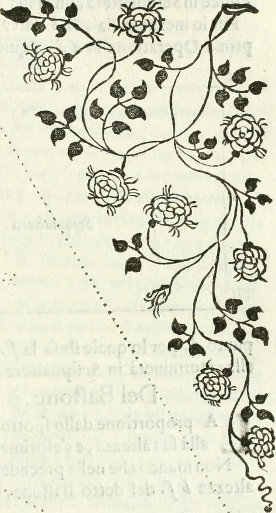 An illustration from Architettura ciuile demostratiuamente proportionata et accresciuta di nuoue regole : con l'vso delle quali si facilita l'inuentione d'ogni douuta proportione nelli cinque ordini, e col ritrouamento d'vn nuouo strumento angolare, si da il modo à gl'operarij medesimi di pratticamente stabilire le sacome in ogni loro necessario contorno, 1661, leaf 198