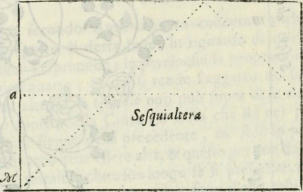 An illustration from Architettura civile demonstrativamente proportionata et accresciuta di nuove regole : con l'vso delle quali si facilita l'inventione d'ogni dovuta proportione nelli cinque ordini, e col ritrovamento d'vn nuovo strumento angolare, si da il modo à gl'operarij medesimi di pratticamente stabilire le sacome in ogni loro necessario contorno, 1686, leaf 203