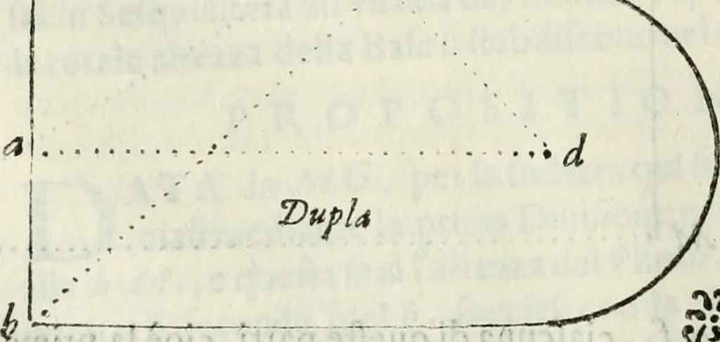 An illustration from Architettura civile demonstrativamente proportionata et accresciuta di nuove regole : con l'vso delle quali si facilita l'inventione d'ogni dovuta proportione nelli cinque ordini, e col ritrovamento d'vn nuovo strumento angolare, si da il modo à gl'operarij medesimi di pratticamente stabilire le sacome in ogni loro necessario contorno, 1686, leaf 203